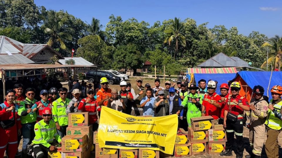 Kementerian ESDM Pastikan Respons Bencana Berjalan Sesuai Kebutuhan Lapangan