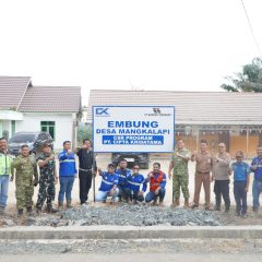 Embung Mangkalapi Wujud Komitmen Sosial Cipta Kridatama di Wilayah Tambang Tanah Bumbu