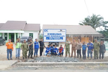 Embung Mangkalapi Wujud Komitmen Sosial Cipta Kridatama di Wilayah Tambang Tanah Bumbu