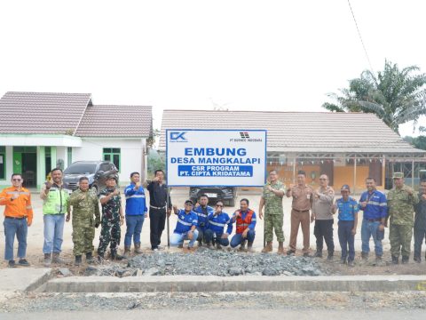 Embung Mangkalapi Wujud Komitmen Sosial Cipta Kridatama di Wilayah Tambang Tanah Bumbu