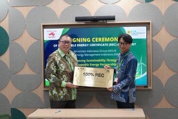 Langkah Nyata Ajinomoto Menuju Net Zero Emission Lewat REC