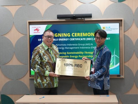 Langkah Nyata Ajinomoto Menuju Net Zero Emission Lewat REC
