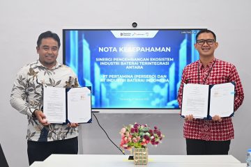 Pertamina – CATIB Teken MoU Kerja Sama Bisnis Ekosistem Baterai