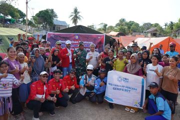 Tak Hanya Sembako, Serikat Pekerja dan YBM PLN Bangun 25 Hunian untuk Korban Bencana Flores