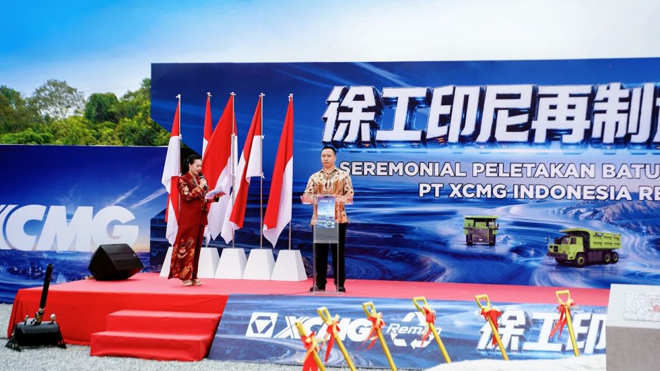 30 Tahun di Indonesia, XCMG Bangun Pusat Alat Berat Tambang di Balikpapan
