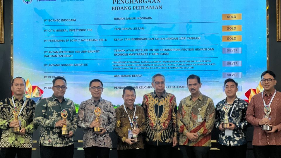 Berdayakan Masyarakat Sekitar Tambang, Cita Mineral Diganjar Penghargaan