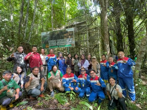 PGE Lahendong Lindungi Yaki Endemik Sulawesi Lewat Konservasi dan Agroforestri Aren