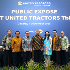 Kinerja United Tractors Semester I 2026 Tertekan Penjualan Emas dan RKAB Batubara