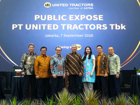 Kinerja United Tractors Semester I 2026 Tertekan Penjualan Emas dan RKAB Batubara