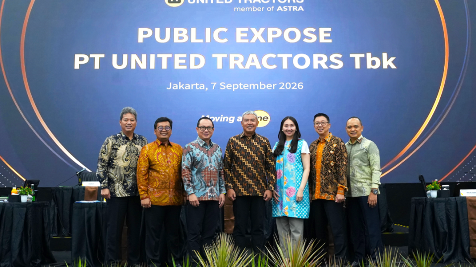 Kinerja United Tractors Semester I 2026 Tertekan Penjualan Emas dan RKAB Batubara