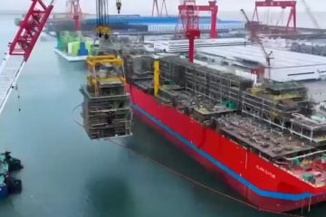 SKK Migas : FLNG AKM Genting Oil Capai Progres 85%, Tiba di Papua 2027
