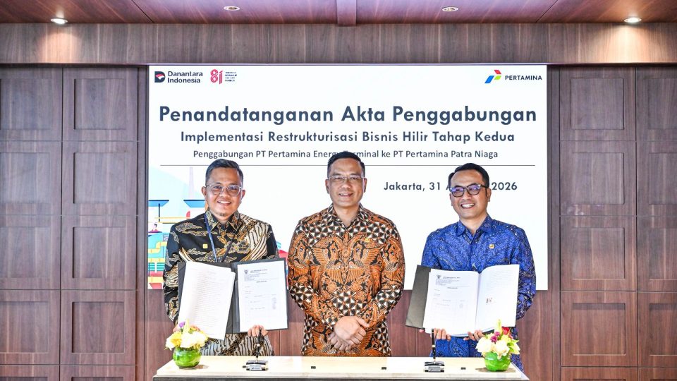 Pertamina Energi Terminal Resmi Jadi Bagian Pertamina Patra Niaga