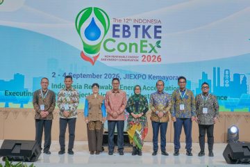 IndoEBTKE ConEx 2026 Dibuka, Eksekusi Proyek EBT Jadi Fokus Utama