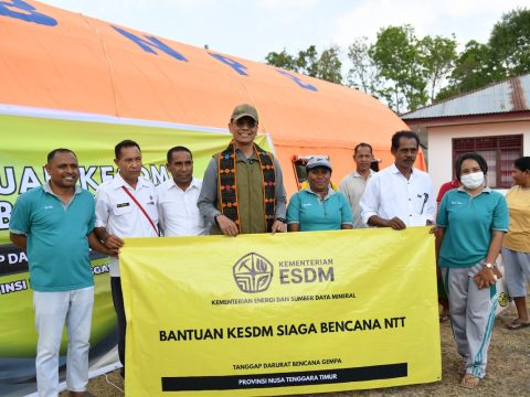 Kementerian ESDM Dampingi 600 Anak Pascagempa melalui Trauma Healing