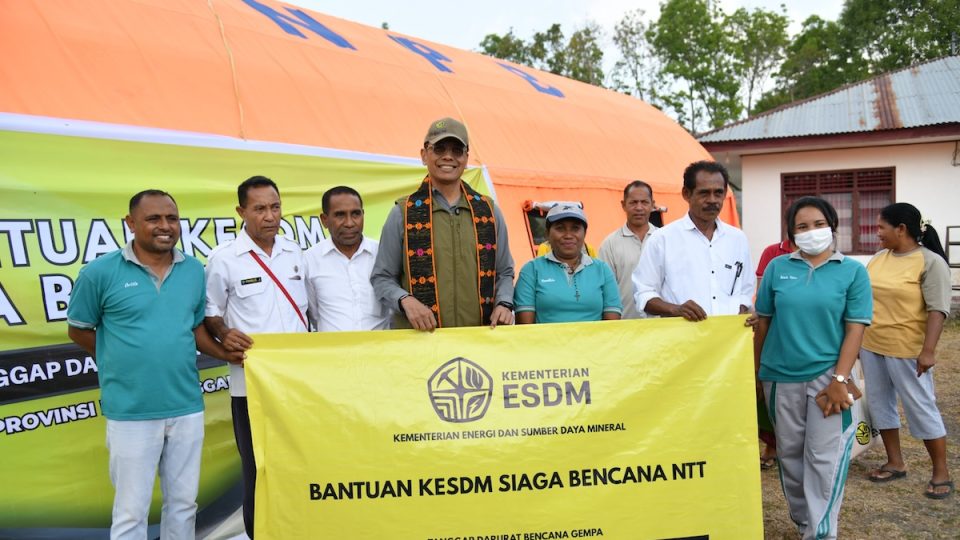 Kementerian ESDM Dampingi 600 Anak Pascagempa melalui Trauma Healing