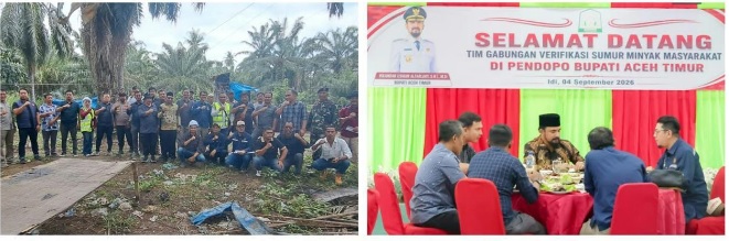 Sumur Minyak Warga Aceh Timur Menyembur  2.800 BOPD, SKK Migas Dorong Penanganan Cepat
