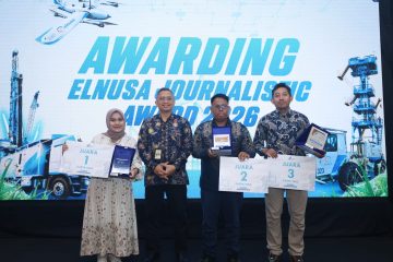 Angkat Inovasi Teknologi Migas, Dunia Energi Raih Penghargaan Elnusa Jurnalistik Award 2026