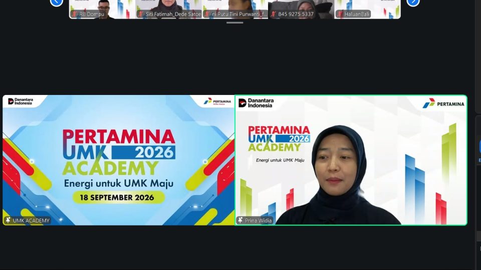 Pertamina UMK Academy 2026 Dimulai, Motor Penggerak UMK Naik Kelas