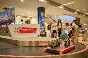 Pertamina Grand Prix of Indonesia 2026 Siap Digelar,  Begini Semarak Penyambutan di Bandara Lombok