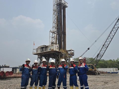 Pertamina Sukses Bor Sumur BNG-084 di Sumsel, Semburkan 475 BOPD Minyak