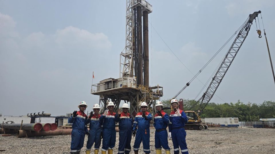 Pertamina Sukses Bor Sumur BNG-084 di Sumsel, Semburkan 475 BOPD Minyak