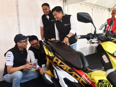 120 Anggota Komunitas Motor Menuju Pertamina Grand Prix of Indonesia 2026