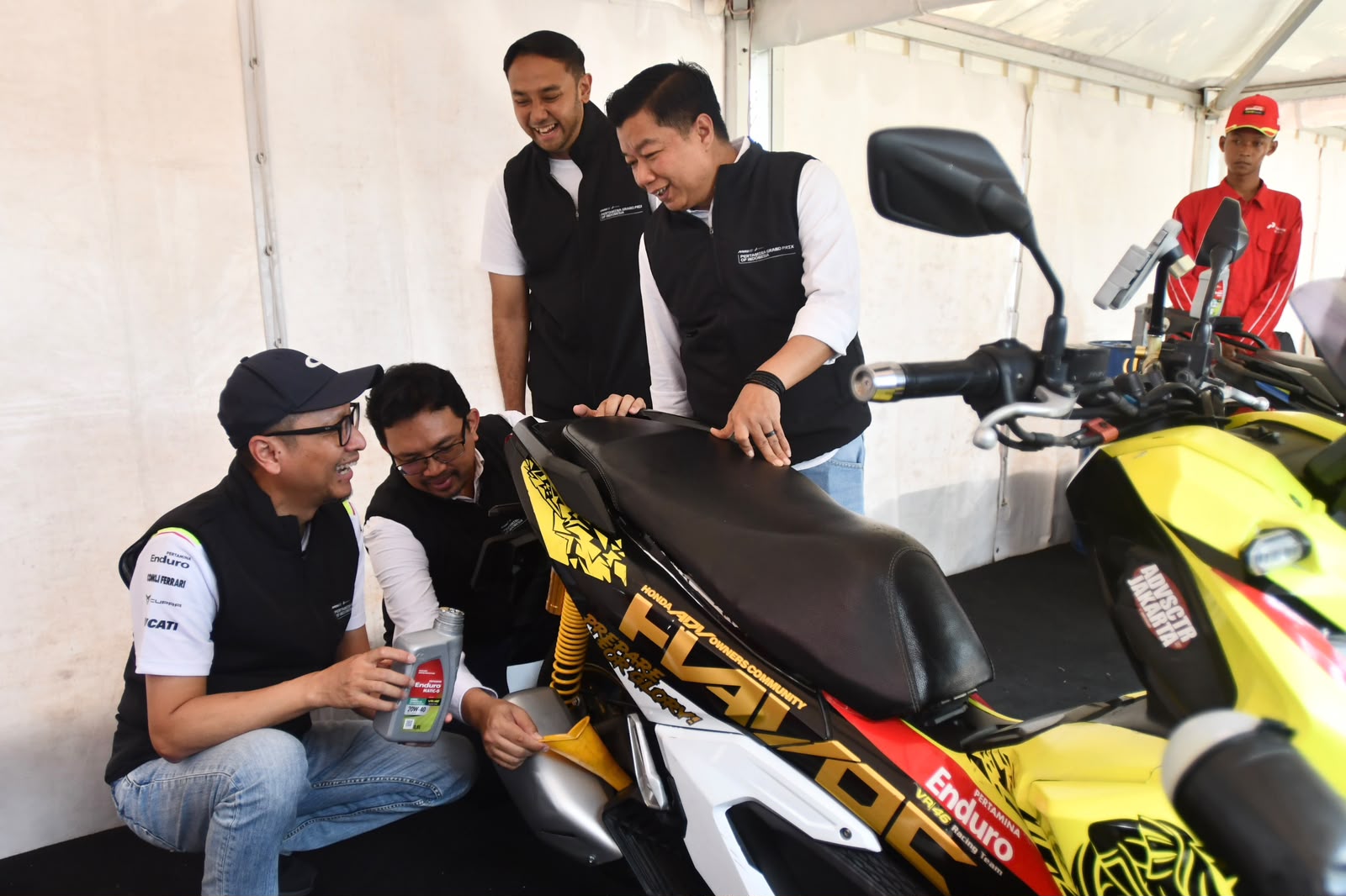 120 Anggota Komunitas Motor Menuju Pertamina Grand Prix of Indonesia 2026