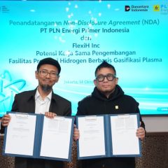 PLN EPI dan FLEXIH Inc. Jajaki Pengembangan Hidrogen Rendah Karbon Berbasis Biomassa