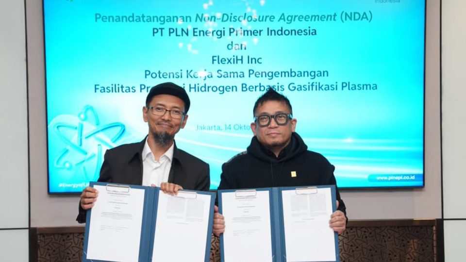 PLN EPI dan FLEXIH Inc. Jajaki Pengembangan Hidrogen Rendah Karbon Berbasis Biomassa
